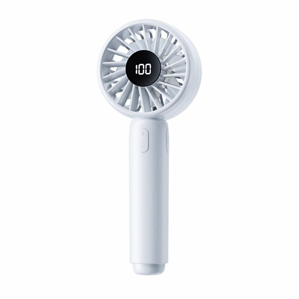 Портативен мини вентилатор с презареждаема батерия - Techsuit CT-110 Mini Portable Hand Fan (бял) | JAR Computers Портативен мини вентилатор с презареждаема батерия - Techsuit CT-110 Mini Portable Hand Fan (бял)