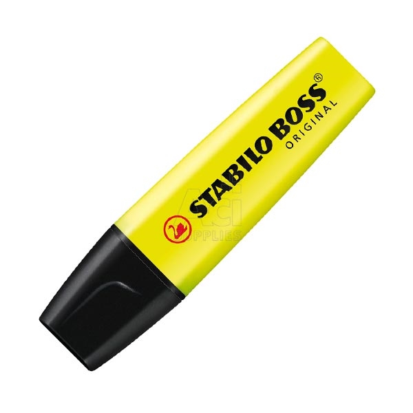 STABILO BOSS 70/24 MARKER YELLOW (STB0002)
