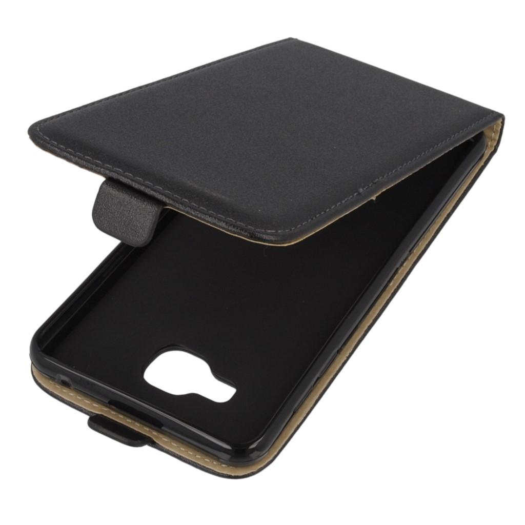 Вертикален кожен калъф с джоб за Samsung Galaxy A7 (2016) - Leather Pocket Flip Case (черен) | JAR Computers Вертикален кожен калъф с джоб за Samsung Galaxy A7 (2016) - Leather Pocket Flip Case (черен)