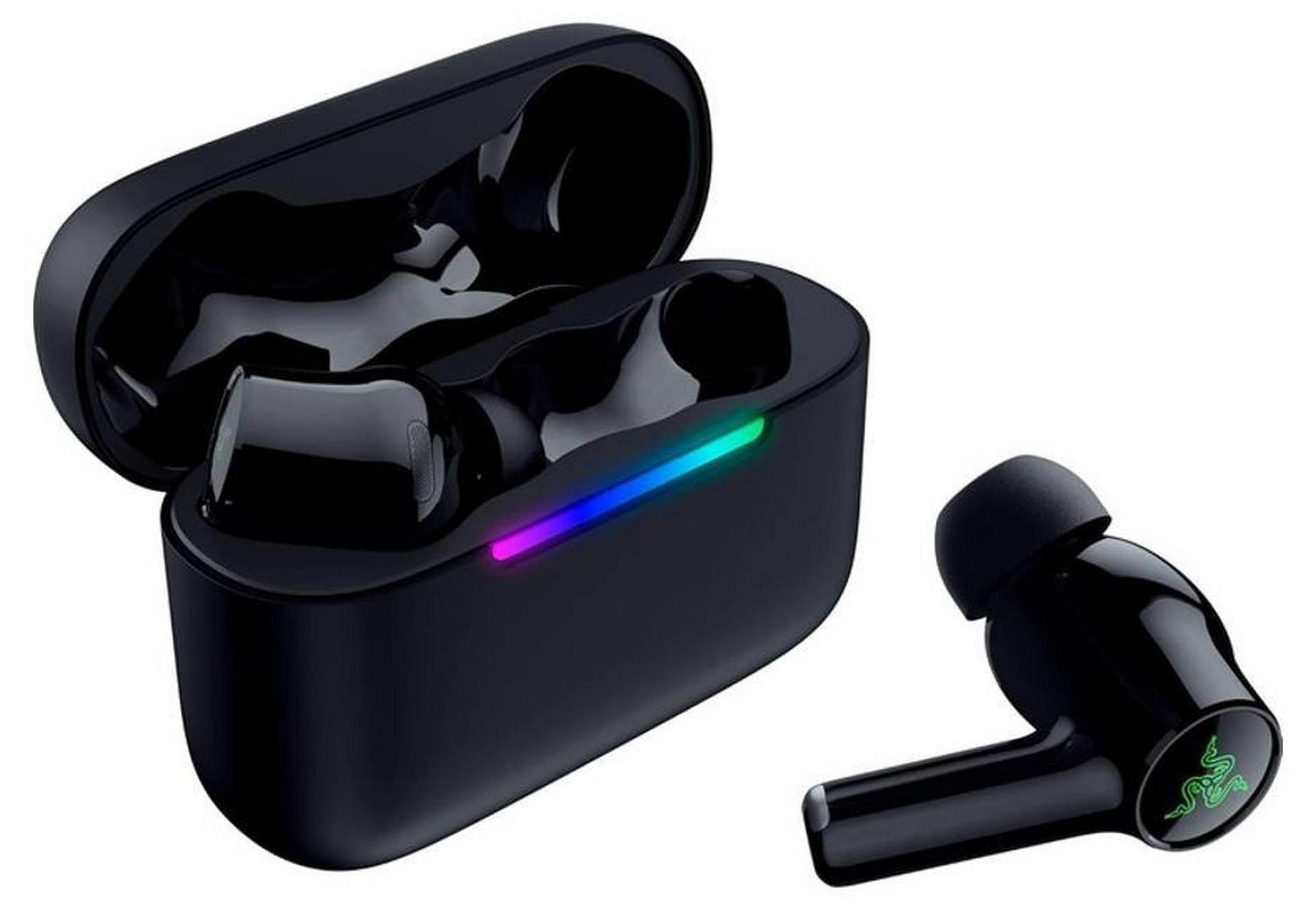 Безжични слушалки Razer - Hammerhead V3 X HyperSpeed, TWS, Bluetooth, Black