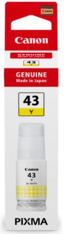 БУТИЛКА МАСТИЛО ЗА CANON PIXMA G540/G640 - /43/ - GI-43Y (GI43Y) - Ink Bottle - Yellow - PN 4689C001 | JAR Computers БУТИЛКА МАСТИЛО ЗА CANON PIXMA G540/G640 - /43/ - GI-43Y (GI43Y) - Ink Bottle - Yellow - PN 4689C001