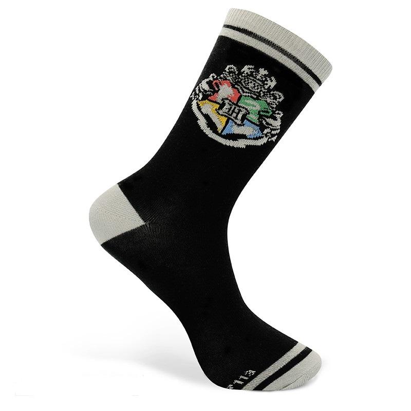 Чорапи ABYSTYLE HARRY POTTER Black &amp; Grey Hogwarts, Черен/Сив