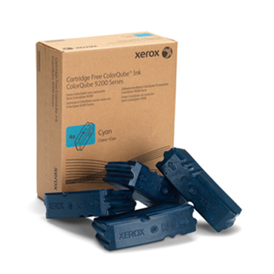 COLORQUBE 9201/9202/9203 CYAN SOLID INK (4Pk) (XER108R00833)
