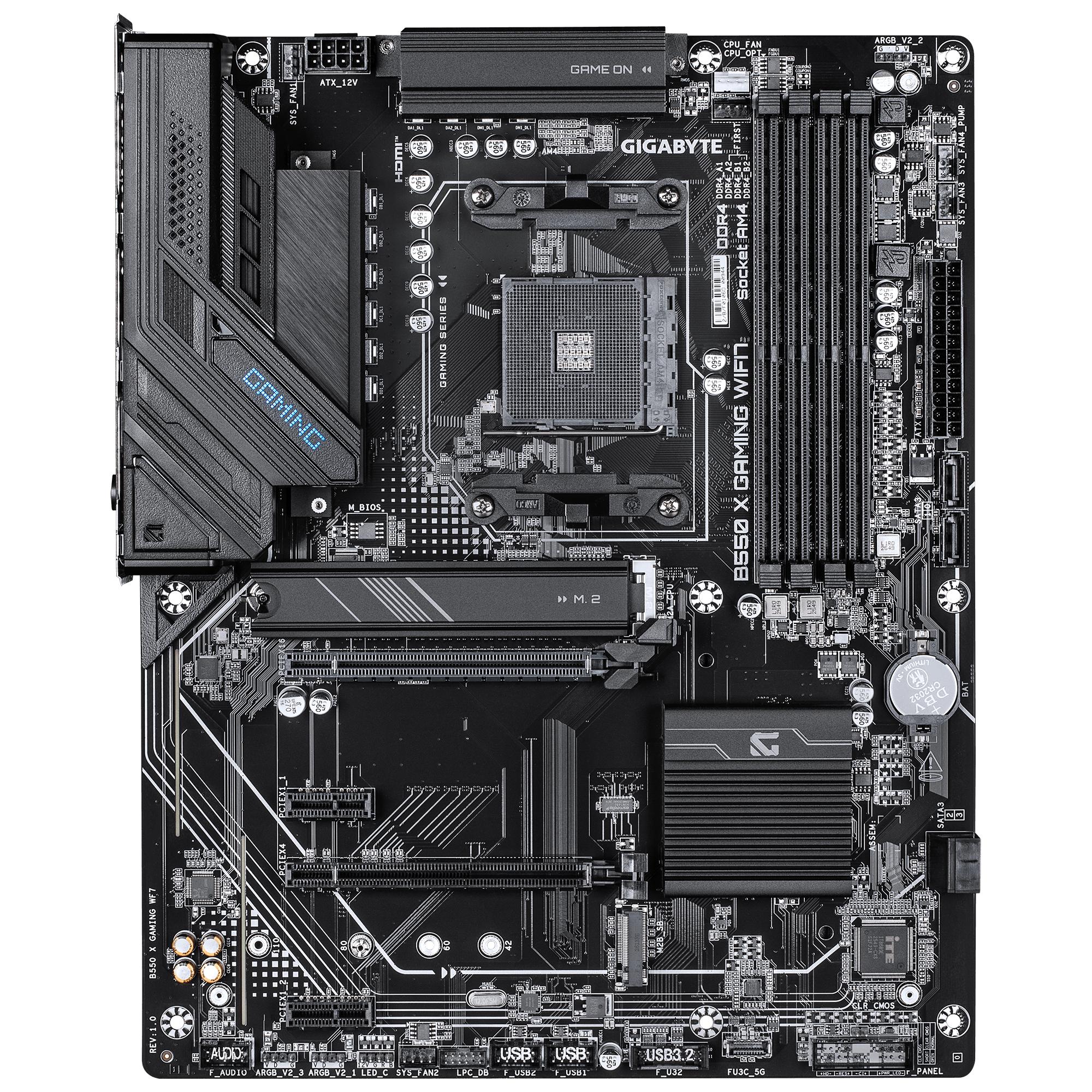 Дънна платка GIGABYTE B550 X GAMING WIFI7, Socket AM4