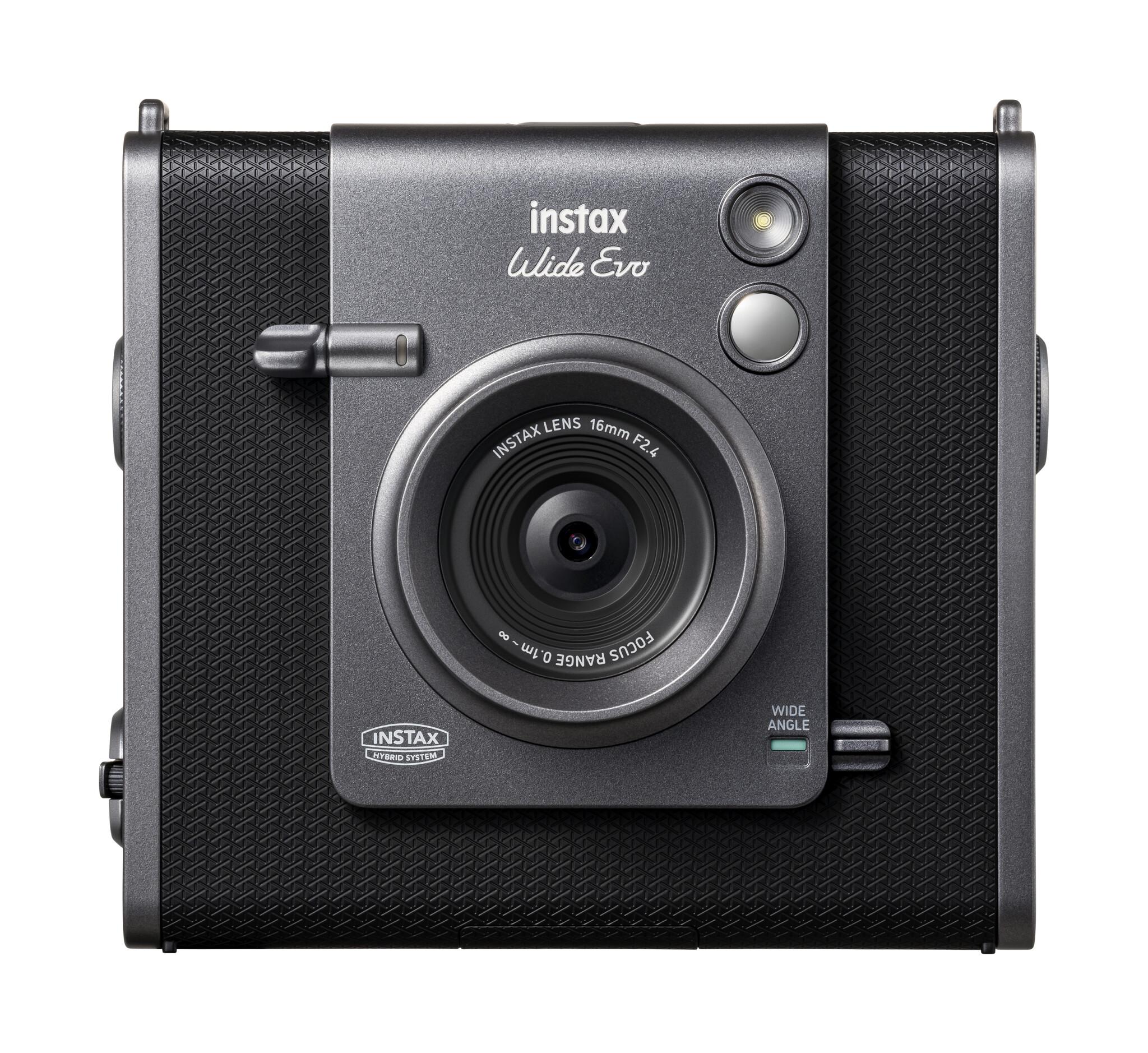 Fujifilm Instax WIDE Evo™ - Black 1/3" CMOS Черен | JAR Computers Fujifilm Instax WIDE Evo™ - Black 1/3" CMOS Черен