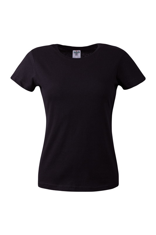 KEYA Дамска тениска WCS150, размер S, черна | JAR Computers KEYA Дамска тениска WCS150, размер S, черна