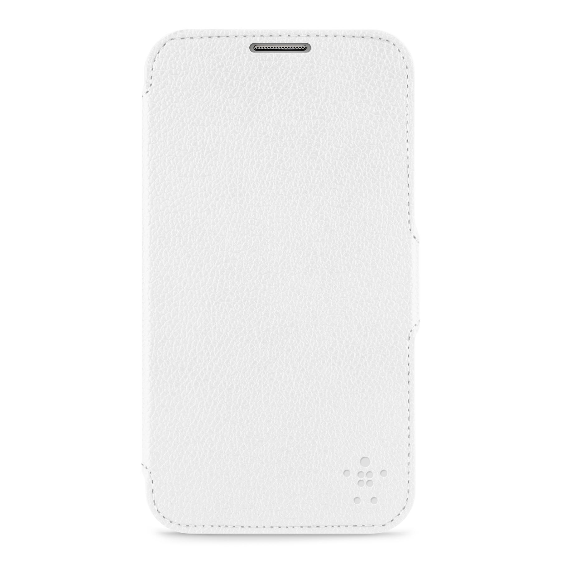 Кожен калъф и поставка за Samsung Galaxy Note 2 N7100 - Belkin Snap Folio Case (бял) | JAR Computers Кожен калъф и поставка за Samsung Galaxy Note 2 N7100 - Belkin Snap Folio Case (бял)