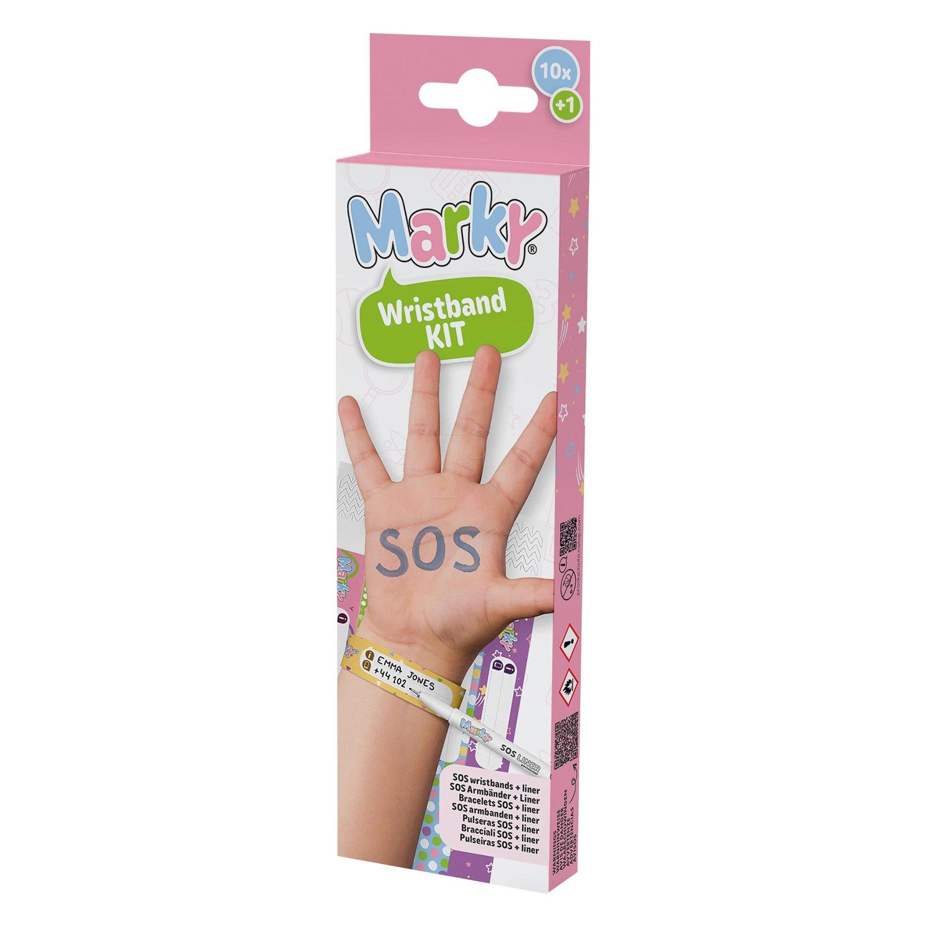 SOS Гривни Marky, 10 дизайна по 2 броя | JAR Computers SOS Гривни Marky, 10 дизайна по 2 броя