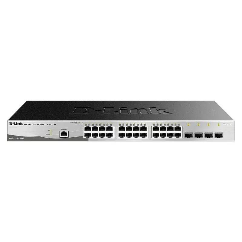 Суич D-Link DGS-1210-28, 24x 1G, 4x 1G SFP, Управляем, Монтаж в шкаф | JAR Computers Суич D-Link DGS-1210-28, 24x 1G, 4x 1G SFP, Управляем, Монтаж в шкаф
