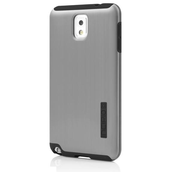 Удароустойчив хибриден кейс за Samsung Galaxy Note 3 N9000 - Incipio Dual Pro Shine (сребрист-черен) | JAR Computers Удароустойчив хибриден кейс за Samsung Galaxy Note 3 N9000 - Incipio Dual Pro Shine (сребрист-черен)