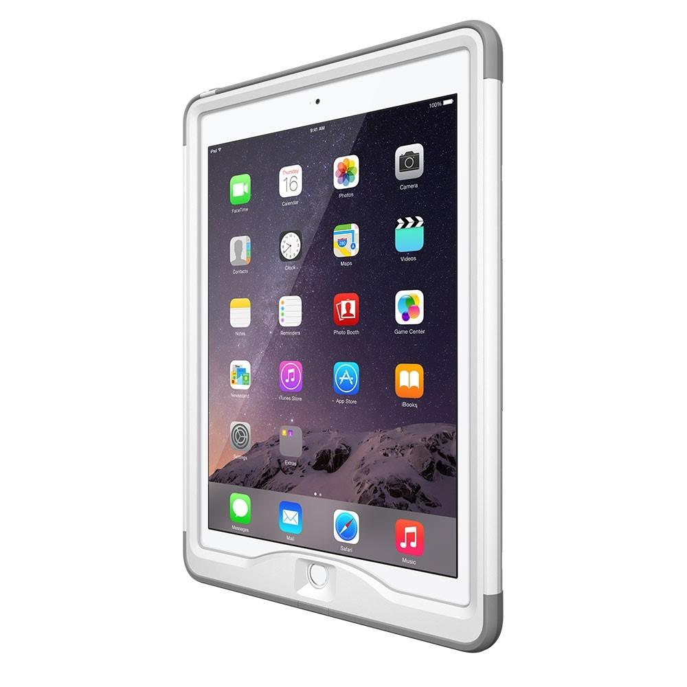 Удароустойчив и водоустойчив кейс за iPad Air 2, iPad Pro 9.7 - LifeProof Nuud Touch ID (бял) | JAR Computers Удароустойчив и водоустойчив кейс за iPad Air 2, iPad Pro 9.7 - LifeProof Nuud Touch ID (бял)