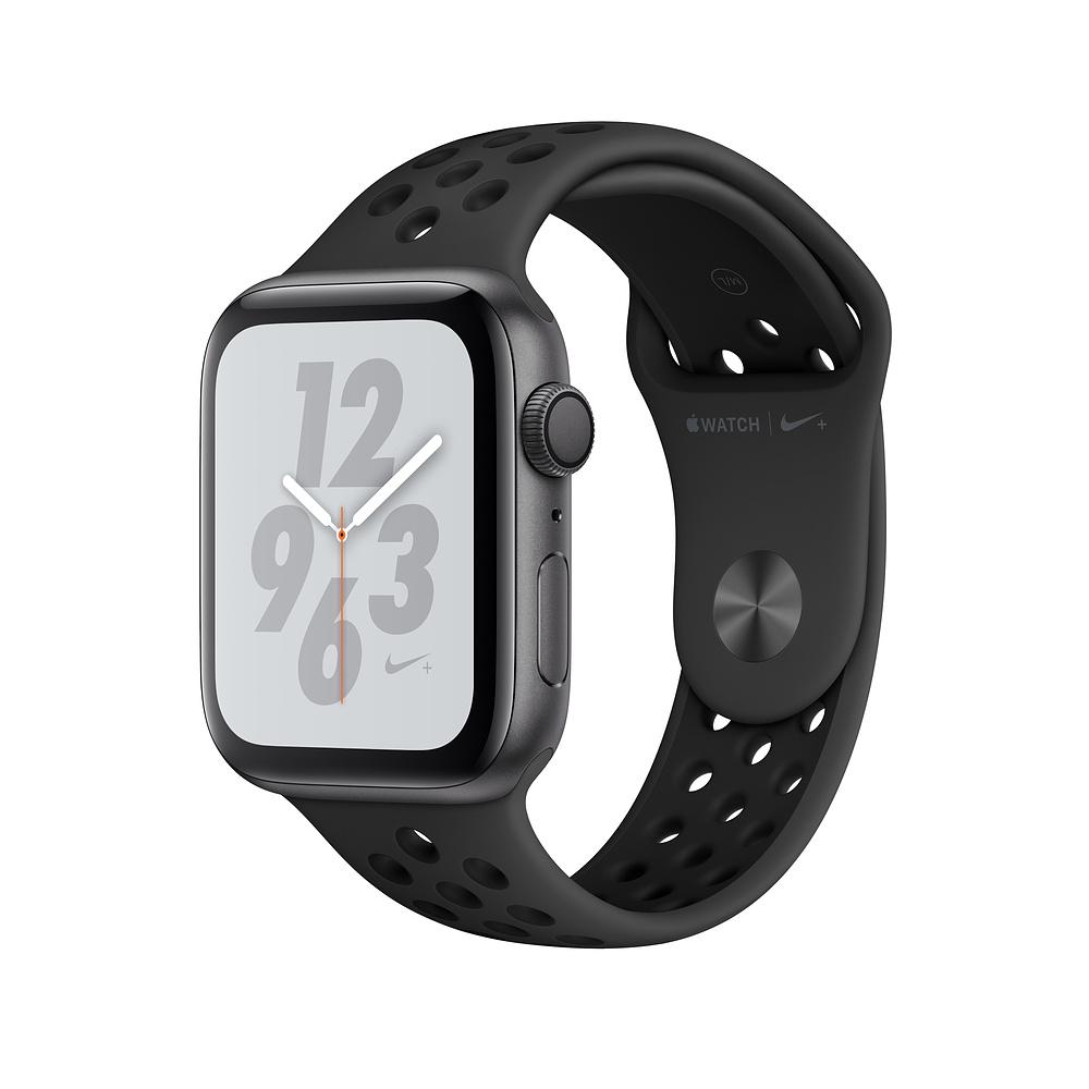 Умен часовник от Apple - Apple Watch Nike+ Series 4, 44mm Space Gray Aluminum Case with Anthracite/Black Nike Sport Band, GPS | JAR Computers Умен часовник от Apple - Apple Watch Nike+ Series 4, 44mm Space Gray Aluminum Case with Anthracite/Black Nike Sport Band, GPS