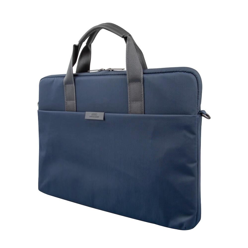 Елегантна чанта за MacBook Pro 16, MacBook Pro 15 и лаптопи до 16 инча - Uniq Stockholm Messenger Laptop Bag 16 (тъмносин) | JAR Computers Елегантна чанта за MacBook Pro 16, MacBook Pro 15 и лаптопи до 16 инча - Uniq Stockholm Messenger Laptop Bag 16 (тъмносин)