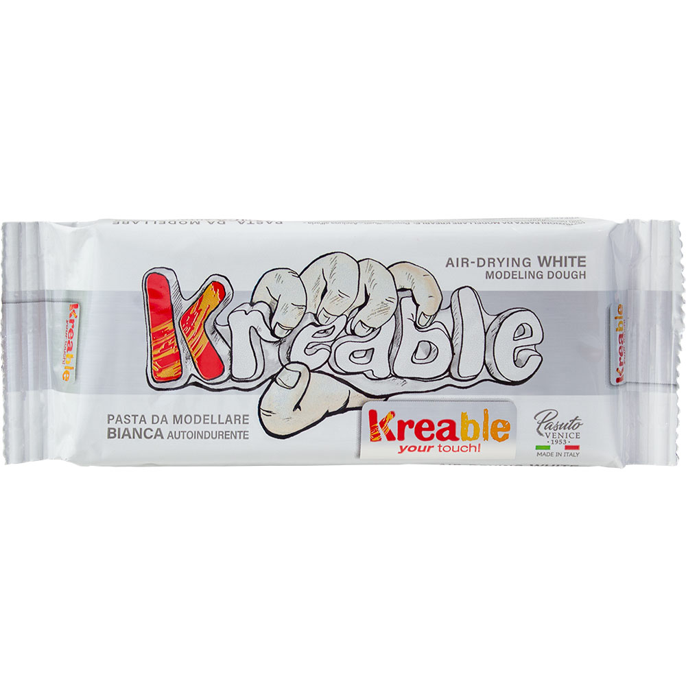 Глина Toy Color Krea бяла 500 грама | JAR Computers Глина Toy Color Krea бяла 500 грама