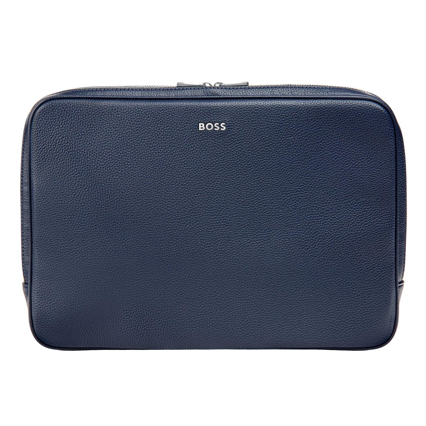 Hugo Boss Чанта за лаптоп Classic Grained, тъмносиня | JAR Computers Hugo Boss Чанта за лаптоп Classic Grained, тъмносиня