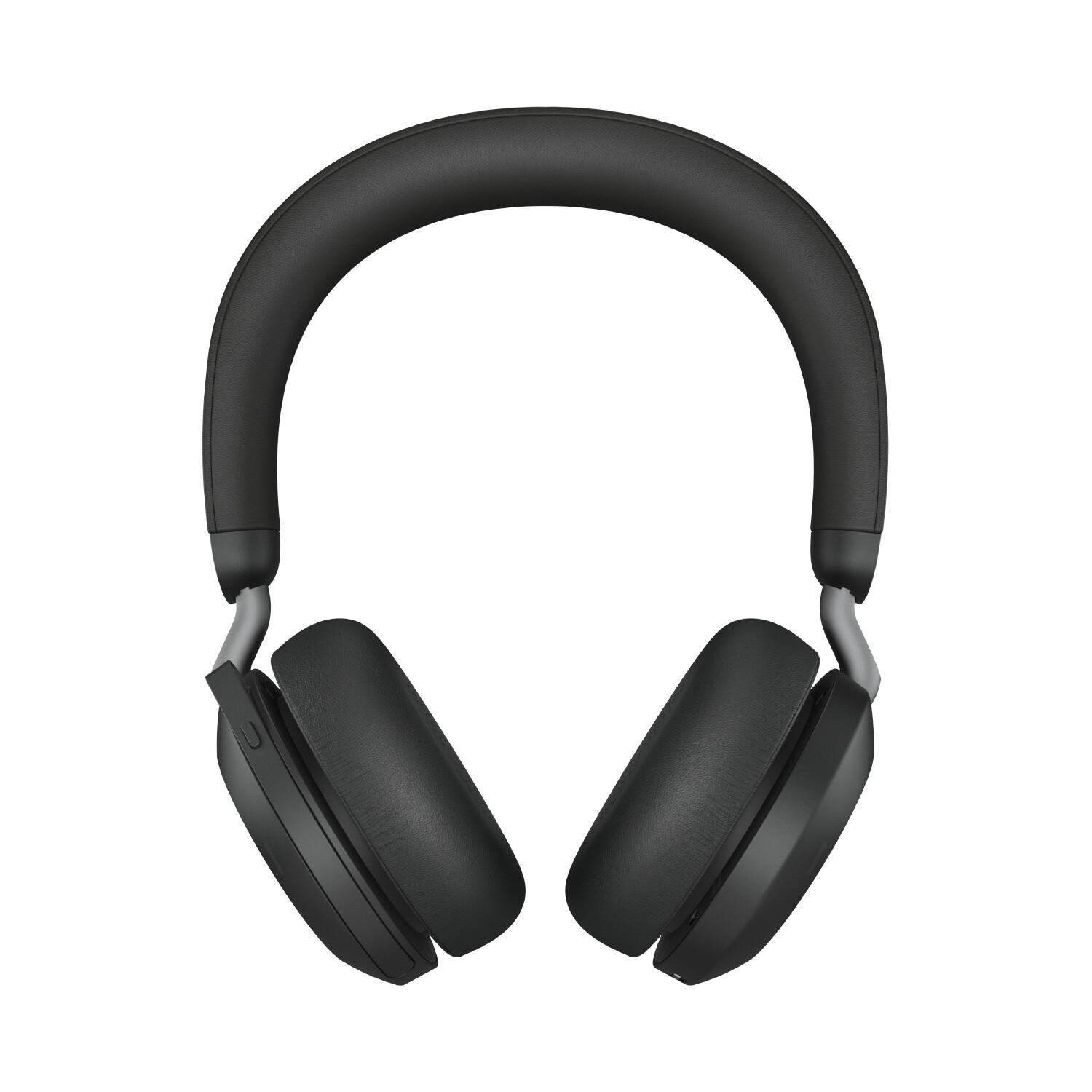 Jabra Evolve2 75 Слушалки Безжичен Лента за глава Офис/Център за обаждания UBS тип C Bluetooth Стойка за зареждане