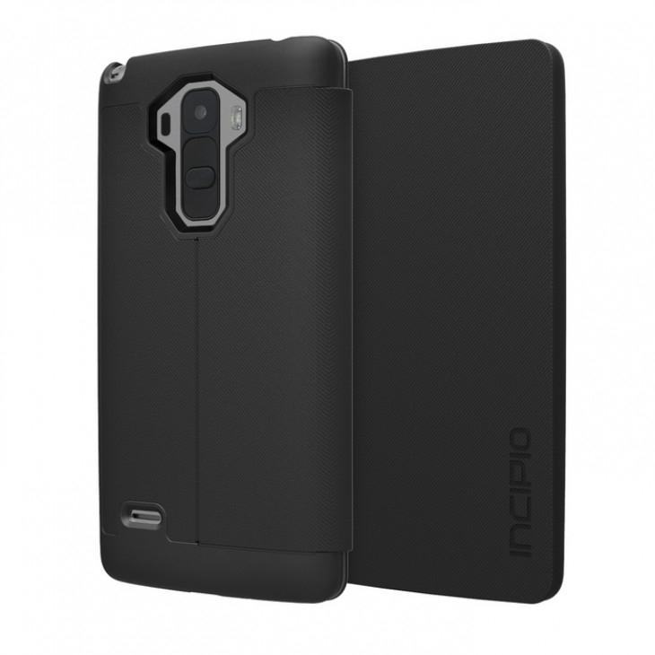 Кожен калъф, тип портфейл и поставка за LG G Stylo - Incipio Lancaster Folio Case (черен) | JAR Computers Кожен калъф, тип портфейл и поставка за LG G Stylo - Incipio Lancaster Folio Case (черен)