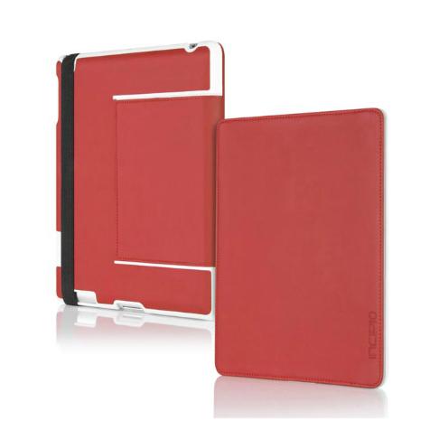 Кожен кейс и поставка за iPad 2/3/4 - Incipio Slim Kickstand (червен) | JAR Computers Кожен кейс и поставка за iPad 2/3/4 - Incipio Slim Kickstand (червен)