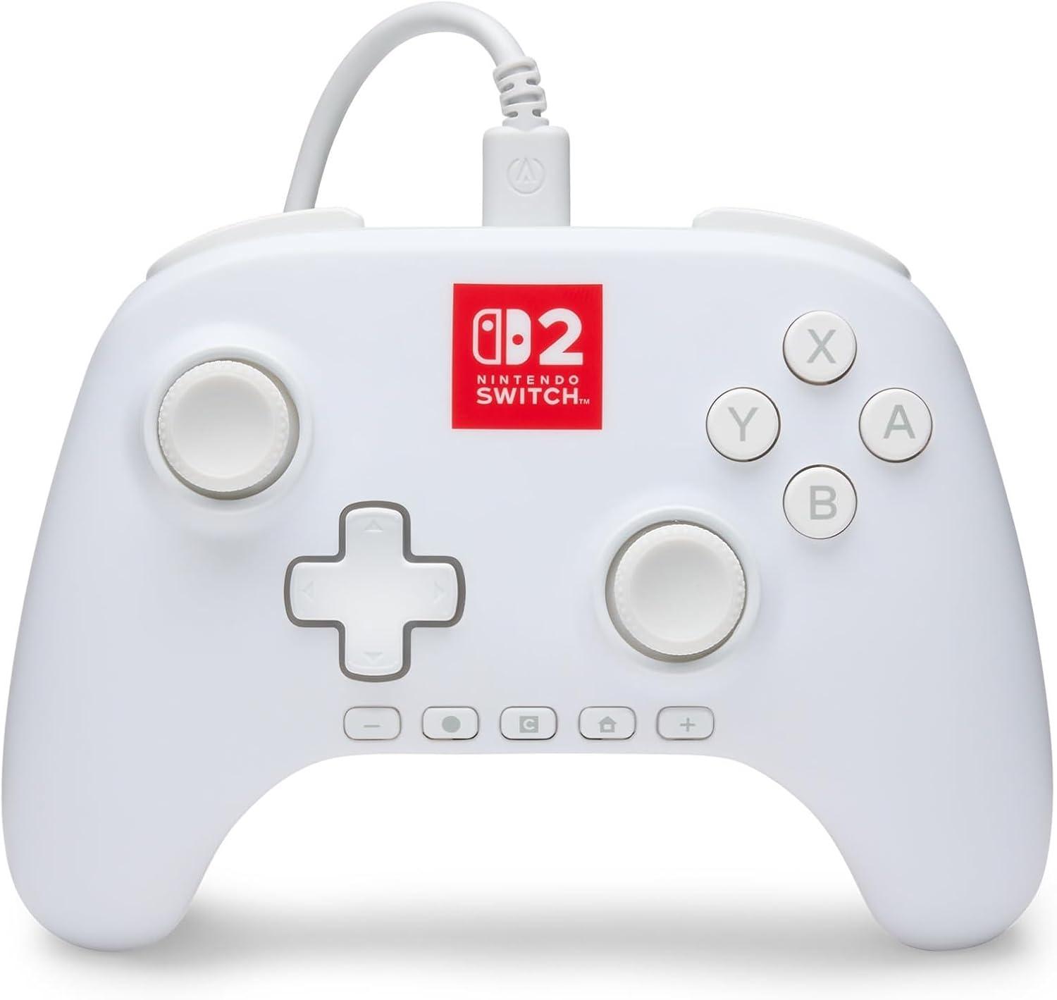 Контролер PowerA - Advantage, жичен, with Lumectra, бял (Nintendo Switch 2) | JAR Computers Контролер PowerA - Advantage, жичен, with Lumectra, бял (Nintendo Switch 2)