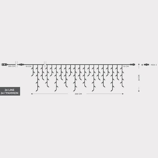 ЛЕДЕНИЦИ EUROLAMP, 144 LED, АДАПТЕР 36V, ТОПЛО БЯЛО, IP44 | JAR Computers ЛЕДЕНИЦИ EUROLAMP, 144 LED, АДАПТЕР 36V, ТОПЛО БЯЛО, IP44
