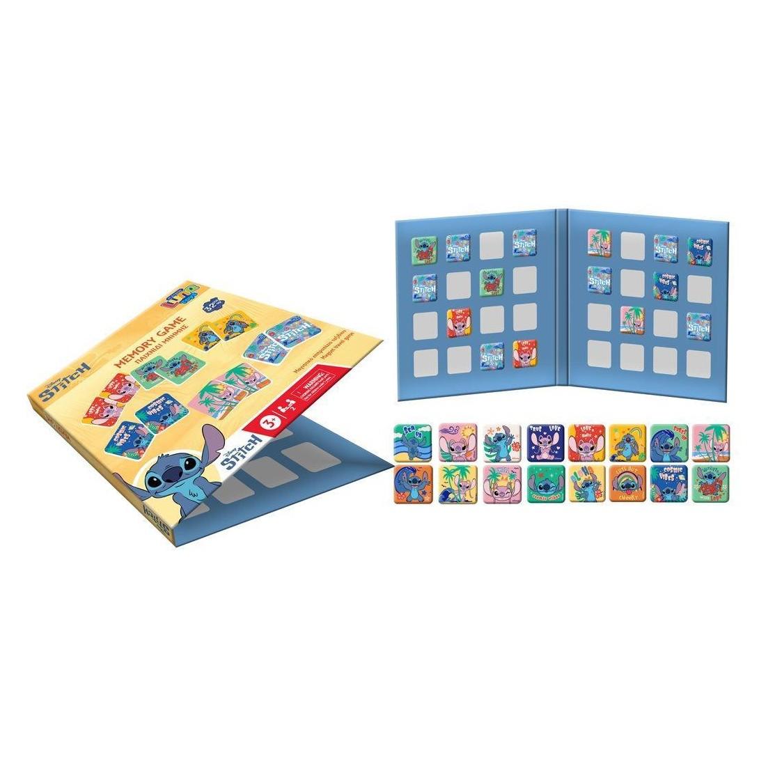 Магнитна игра с мемори карти LUNA Toys STITCH, сгъваема, 175 х 175 х 200 мм | JAR Computers Магнитна игра с мемори карти LUNA Toys STITCH, сгъваема, 175 х 175 х 200 мм