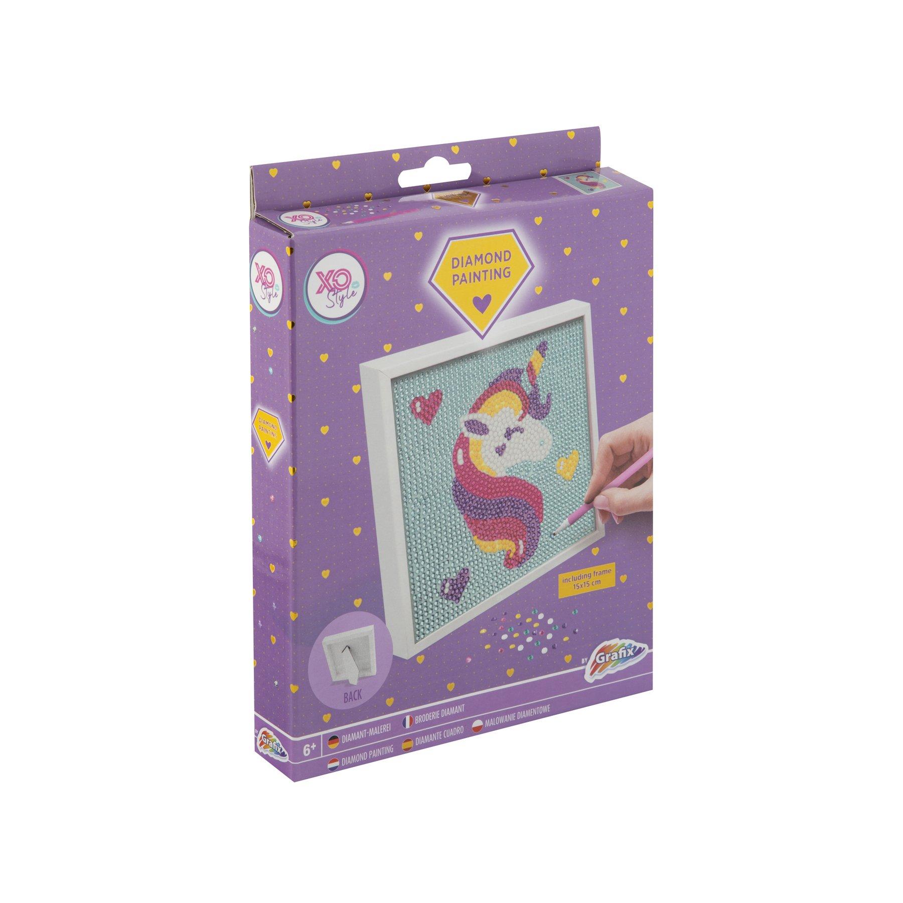 Moxy Рисуване с мъниста Еднорог, с включена рамка, 15 х 15 cm | JAR Computers Moxy Рисуване с мъниста Еднорог, с включена рамка, 15 х 15 cm