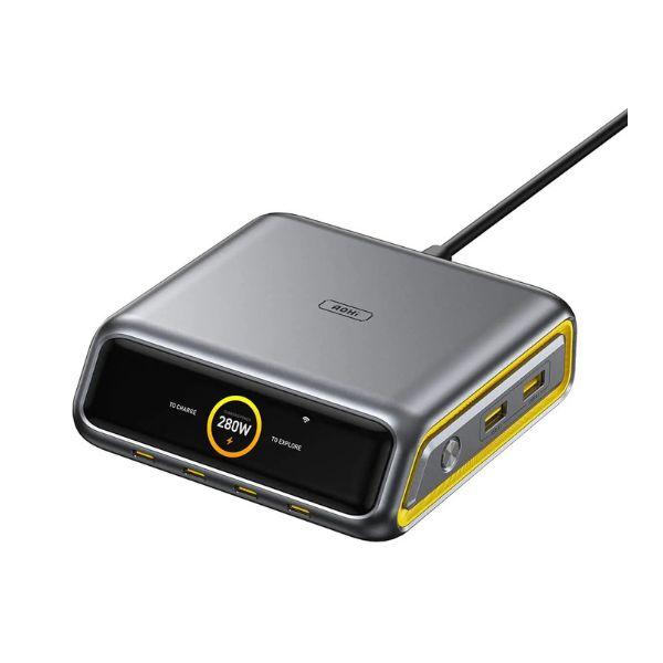Настолна зарядна станция AOHI The Future AI PD3.2 280W 6-Port Desktop Charging Station - PN AOC-C022 | JAR Computers Настолна зарядна станция AOHI The Future AI PD3.2 280W 6-Port Desktop Charging Station - PN AOC-C022