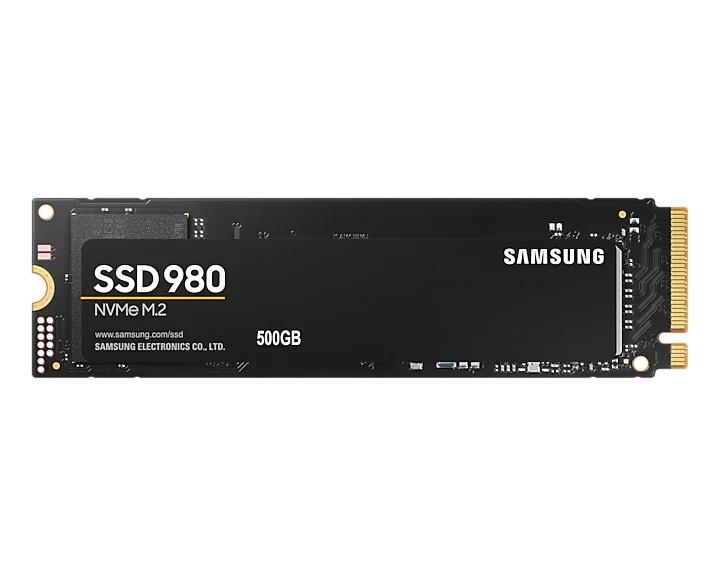 NVMe M.2 2280 SSD диск Samsung 980 500GB MZ-V8V500BW - продукт без търговска опаковка