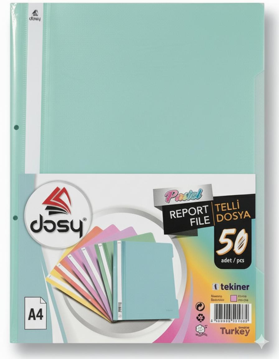 Папка с машинка и перфорация DOSY Pastel A4, PP, 180 mic, мента | JAR Computers Папка с машинка и перфорация DOSY Pastel A4, PP, 180 mic, мента