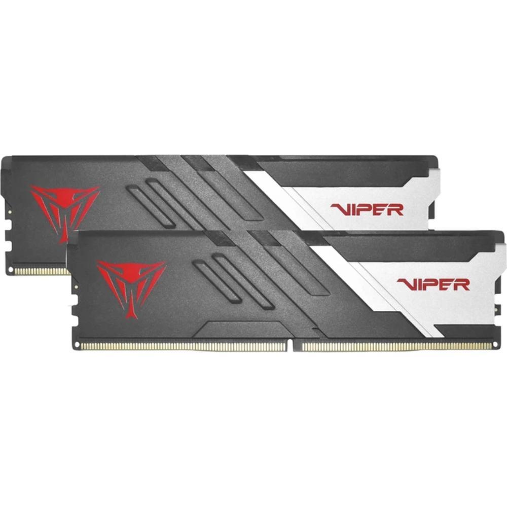 Patriot DIMM 32 GB DDR5-6200 2x 16 GB Dual-Kit Black/White Viper Venom RGB INTEL XMP (PVVR532G620C40K) (PATRPVVR532G620C40K)