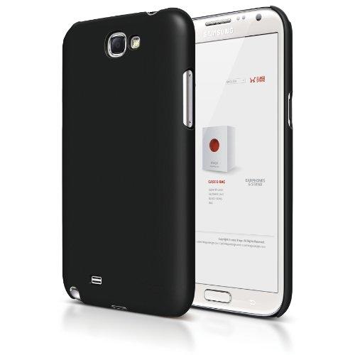 Поликарбонатов кейс и HD покритие за дисплея за Samsung Galaxy Note 2 N7100 - Elago G6 Slim Fit Case (черен) | JAR Computers Поликарбонатов кейс и HD покритие за дисплея за Samsung Galaxy Note 2 N7100 - Elago G6 Slim Fit Case (черен)