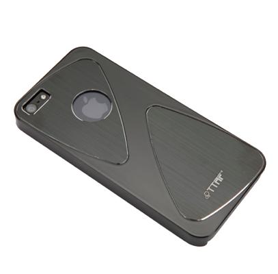 Поликарбонатов кейс с алуминиево покритие за iPhone 5, iPhone 5S, iPhone SE - TTAF Aluminium Case (черен) | JAR Computers Поликарбонатов кейс с алуминиево покритие за iPhone 5, iPhone 5S, iPhone SE - TTAF Aluminium Case (черен)