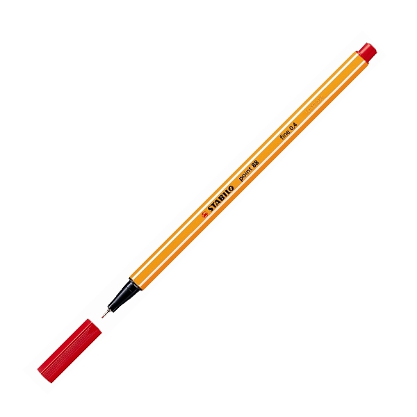 STABILO POINT 88 NO.40 RED (STB88/40R)