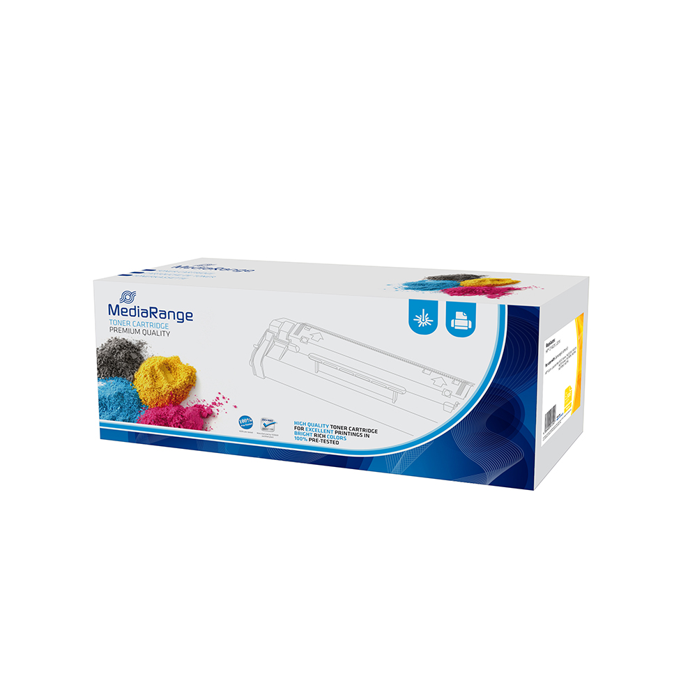 Toner MEDIARANGE Compatible for Printers HP (Yellow) (CF402X/201X) (MRHPTCF402X)