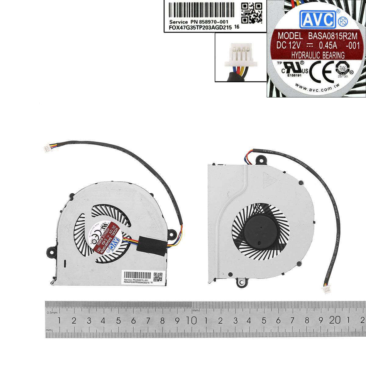 Вентилатор за лаптоп (CPU Fan) Asus  FX63V FZ63VD FX63VD FX63VD7300 FX63VD7701 / 12V | JAR Computers Вентилатор за лаптоп (CPU Fan) Asus  FX63V FZ63VD FX63VD FX63VD7300 FX63VD7701 / 12V