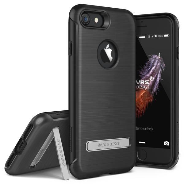 Висок клас хибриден удароустойчив кейс за iPhone 8, iPhone 7 - Verus Duo Guard Case (черен) | JAR Computers Висок клас хибриден удароустойчив кейс за iPhone 8, iPhone 7 - Verus Duo Guard Case (черен)