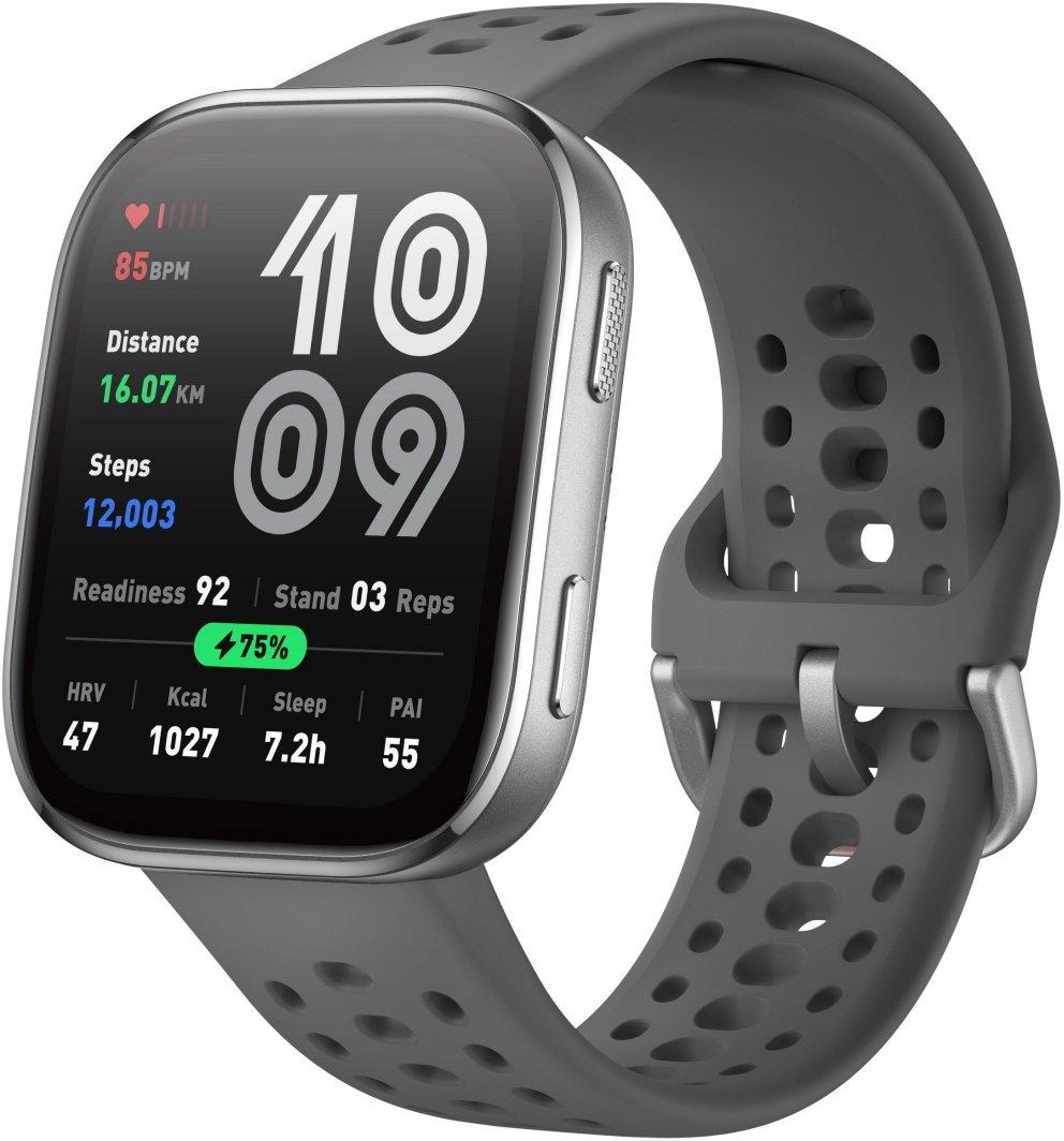 Amazfit Bip 6 смарт часовник, 1.97″ (5 см), тъмносив | JAR Computers Amazfit Bip 6 смарт часовник, 1.97″ (5 см), тъмносив