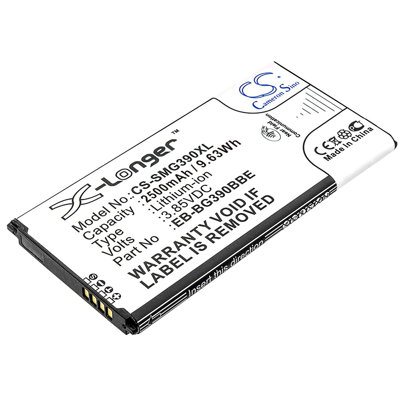 Батерия за мобилен телефон   SAMSUNG Galaxy Xcover 4, SM-G390 EB-BG390BBE  LiIon 3,85V 2500mAh CAMERON SINO | JAR Computers Батерия за мобилен телефон   SAMSUNG Galaxy Xcover 4, SM-G390 EB-BG390BBE  LiIon 3,85V 2500mAh CAMERON SINO
