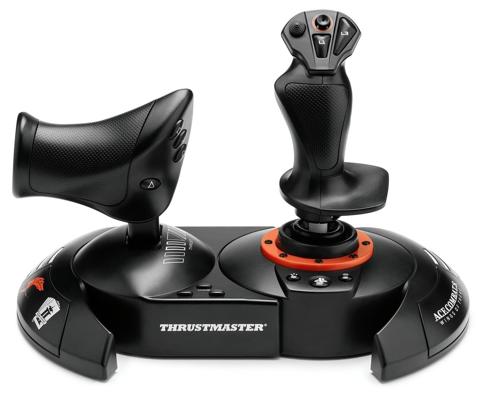 Джойстик Thrustmaster – T.Flight Hotas Neo-P Ace Combat 8: Wings of Theve Edition, PS5/PS4/PC | JAR Computers Джойстик Thrustmaster – T.Flight Hotas Neo-P Ace Combat 8: Wings of Theve Edition, PS5/PS4/PC
