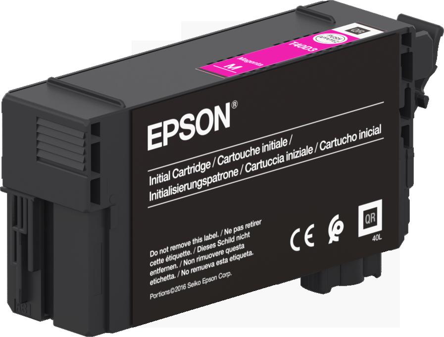 Глава за Epson SureColor SC-T5100/SC-T3100 Series - Ink - T40D34 / C13T40D34N - Magenta - PN C13T40D34N | JAR Computers Глава за Epson SureColor SC-T5100/SC-T3100 Series - Ink - T40D34 / C13T40D34N - Magenta - PN C13T40D34N