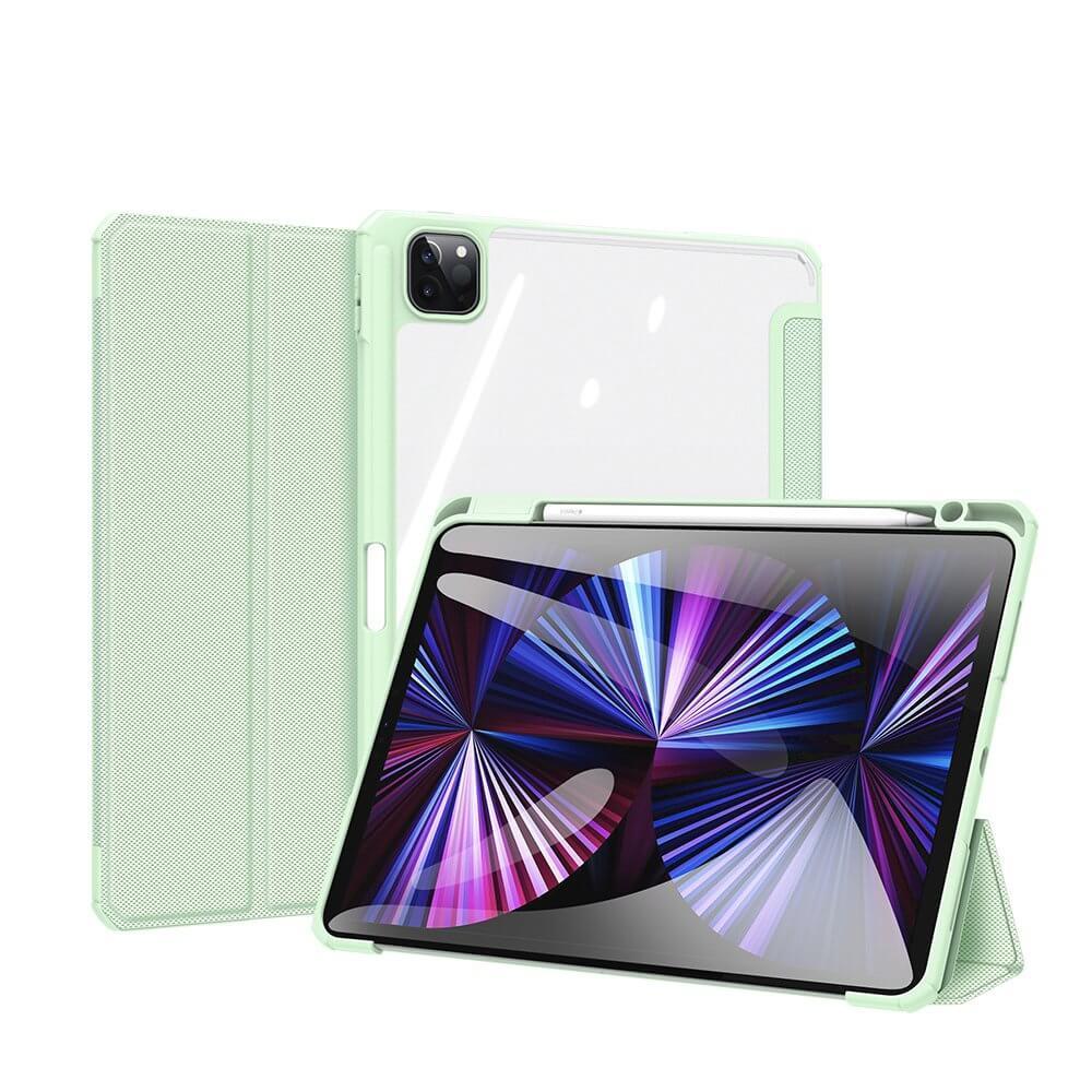 Хибриден удароустойчив кейс с отделение за Apple Pencil 2 за iPad Pro 11 M2 (2022), iPad Pro 11 M1 (2021), iPad Pro 11 (2020), iPad Pro 11 (2018) - DUX DUCIS Toby Tablet Case (зелен) | JAR Computers Хибриден удароустойчив кейс с отделение за Apple Pencil 2 за iPad Pro 11 M2 (2022), iPad Pro 11 M1 (2021), iPad Pro 11 (2020), iPad Pro 11 (2018) - DUX DUCIS Toby Tablet Case (зелен)
