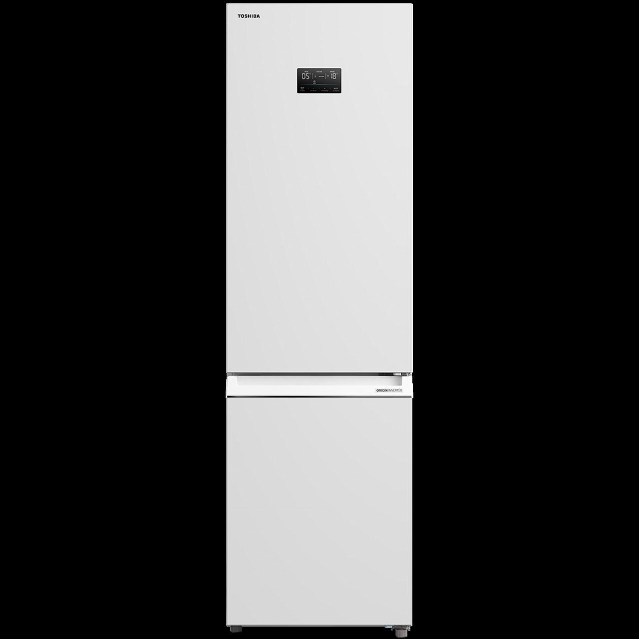 Хладилник с фризер Toshiba GR-RB500WE-PMJ(51) , 378 l, E , No Frost , Бял