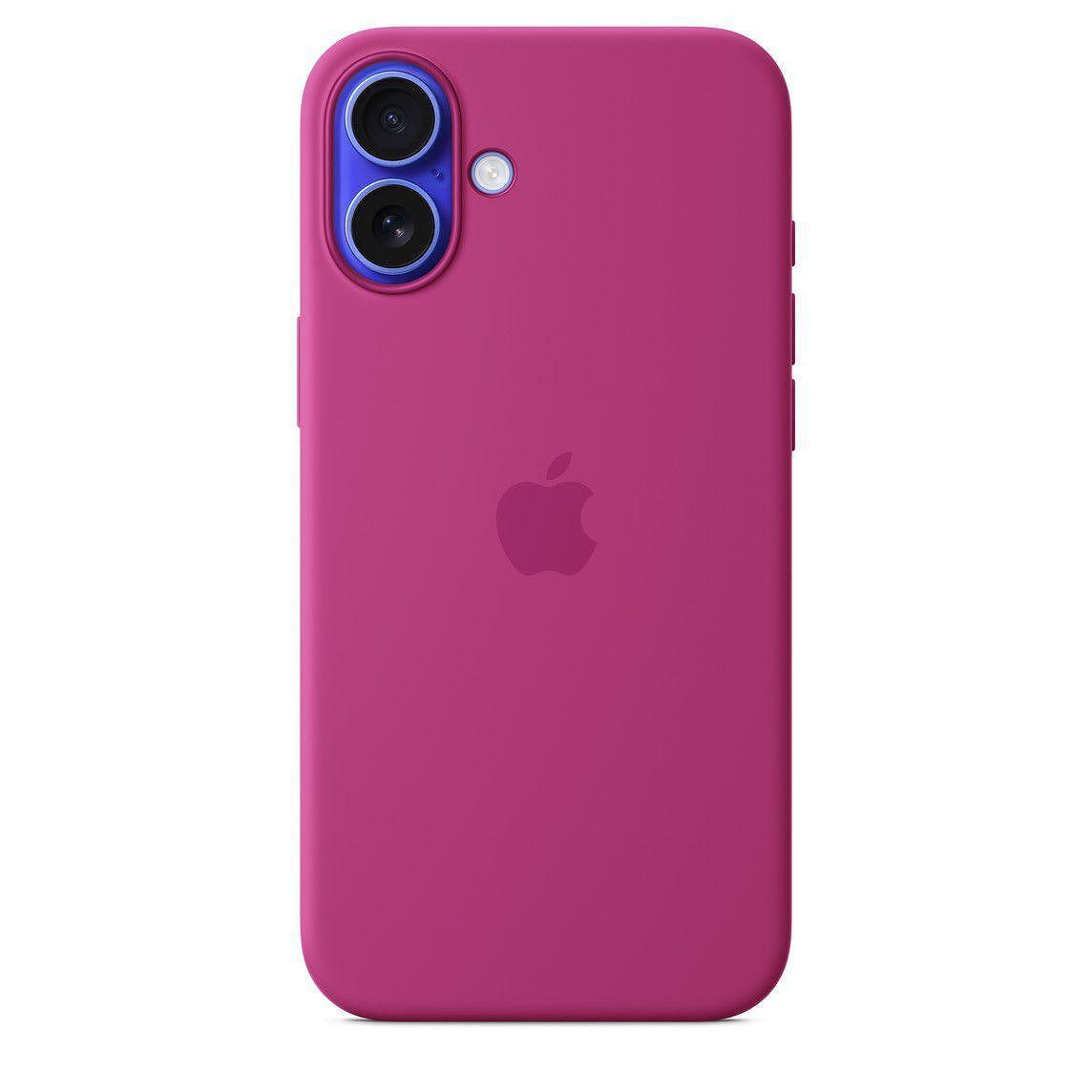 Калъф Apple iPhone 16 Plus Silicone w Magsafe Fuchsia myye3