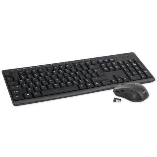Комплект безжични клавиатура и мишка - Omega Keyboard US Plus Mouse M-Media W-Less Set 2.4GHZ | JAR Computers Комплект безжични клавиатура и мишка - Omega Keyboard US Plus Mouse M-Media W-Less Set 2.4GHZ