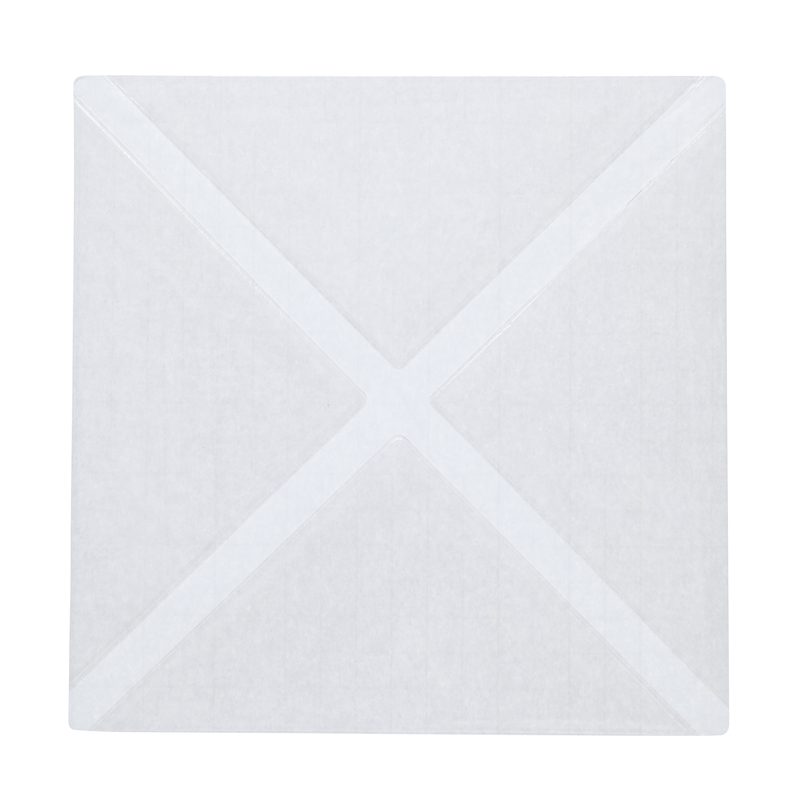 Panta Plast Ъгълчета за папки, самозалепващи, 120 x 120 mm, 10 броя