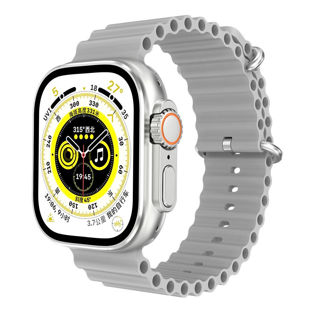 Смарт часовник Aurafit AM08 ultra 2, Amoled, Сребрист - 73134 | JAR Computers Смарт часовник Aurafit AM08 ultra 2, Amoled, Сребрист - 73134