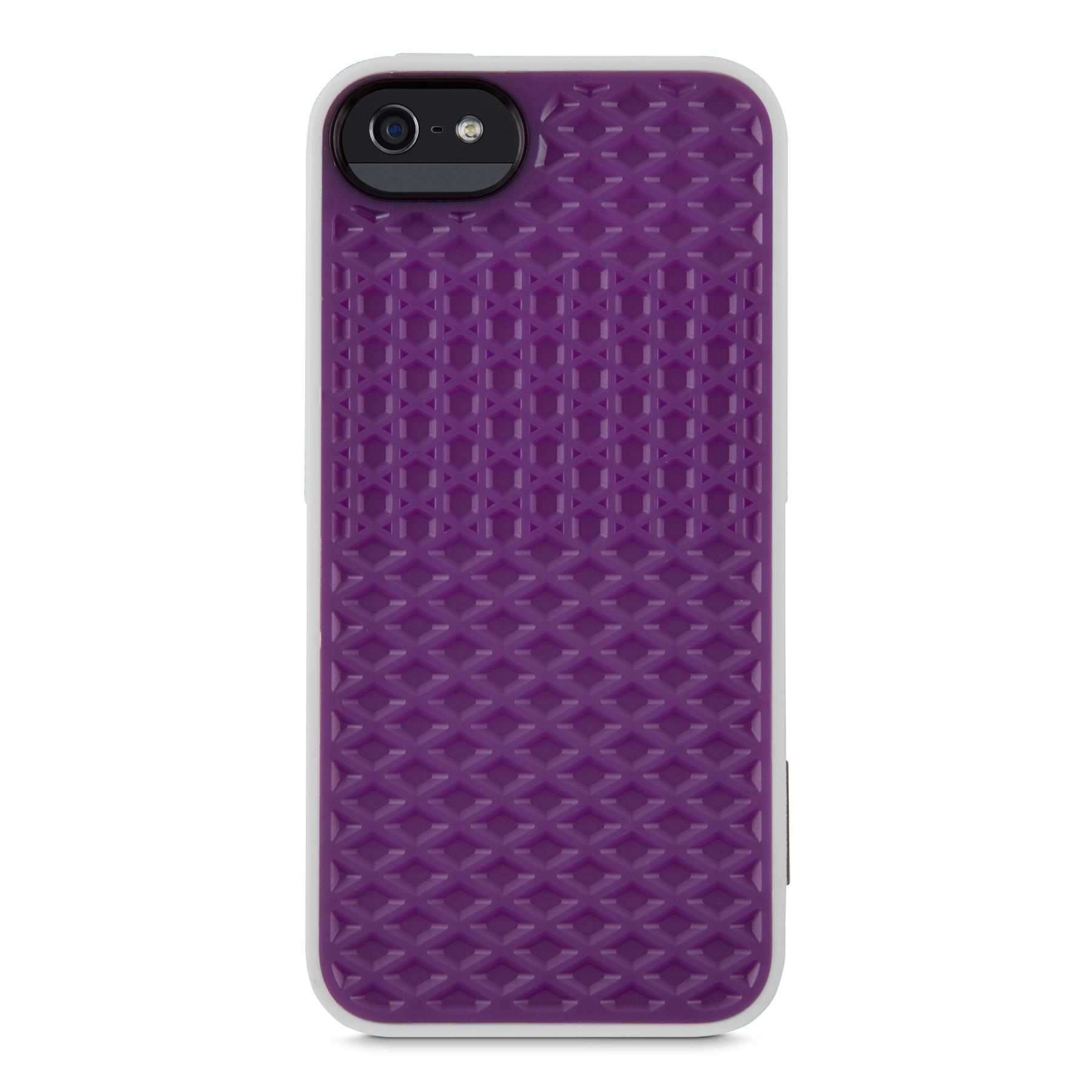 Термополуретанов кейс за iPhone 5, iPhone 5S, iPhone SE - Vans Waffle Sole by Belkin (лилав) | JAR Computers Термополуретанов кейс за iPhone 5, iPhone 5S, iPhone SE - Vans Waffle Sole by Belkin (лилав)