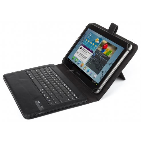 Универсален калъф и безжична клавиатура за таблети до 8 инча - KitSound Universal Bluetooth Keyboard Case | JAR Computers Универсален калъф и безжична клавиатура за таблети до 8 инча - KitSound Universal Bluetooth Keyboard Case