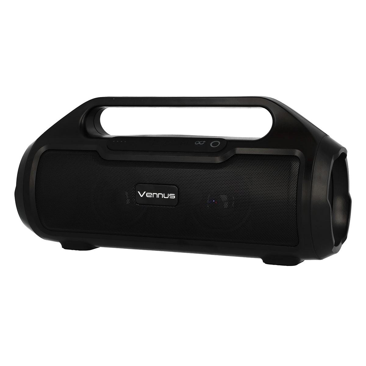 Безжичен блутут спийкър с FM радио, USB порт и microSD слот - Vennus X-MI Bluetooth Speaker TWS BM02 (черен) | JAR Computers Безжичен блутут спийкър с FM радио, USB порт и microSD слот - Vennus X-MI Bluetooth Speaker TWS BM02 (черен)