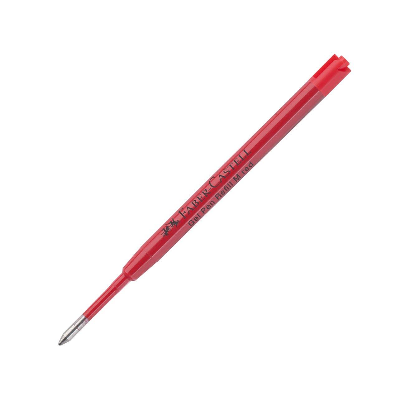 Faber-Castell Пълнител за гел химикалка G2, M, червен